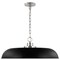 Nuvo Colony 1-Light Large Pendant Matte Black with Polished Nickel 60/7488 - alternate 5